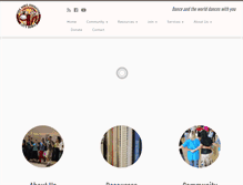 Tablet Screenshot of folkdance.com